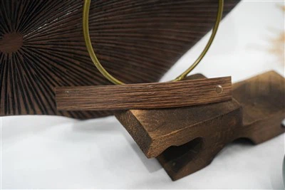 Bandas de borde de PVC de grano de madera marrón y negro-para protección de bordes de muebles y gabinetes|Varios colores disponibles