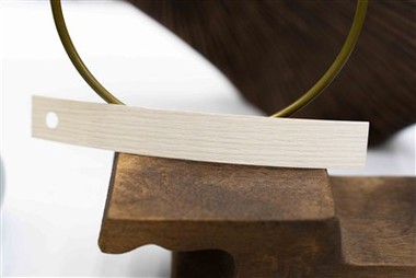 Bandas de borde de alta calidad de imitación de madera blanca