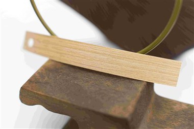 Bandas de borde de PVC de grano de madera para WH1649